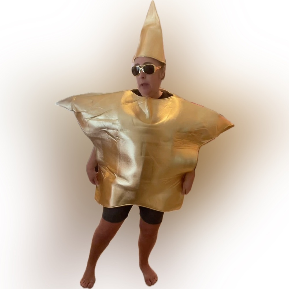 Gold Star Unisex Costume